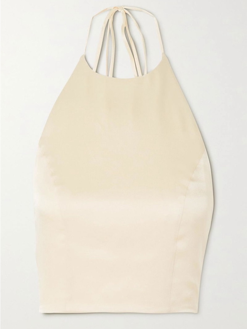 Anine Bing Leslie Top in Oyster - Picture 1 of 13